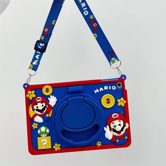 SUPER MARIO BROS IPAD MINI 6TH GEN SHOCKPROOF PROTECTIVE CASE - Picture 5 of 6